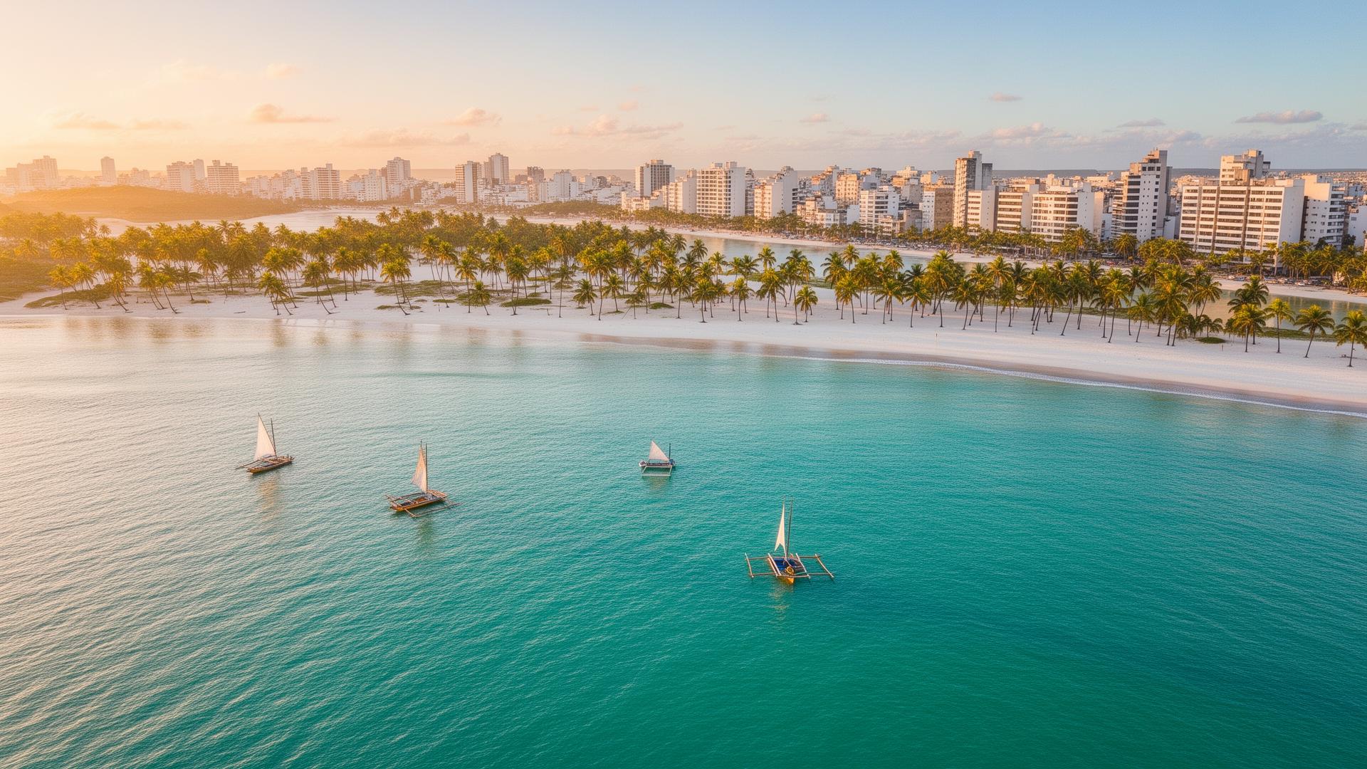 Vista aérea de Maceió